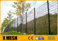 پانل های حصار ضد صعود با پوشش پودری سیم جوشی 6 میلی متری برای صنعتی
