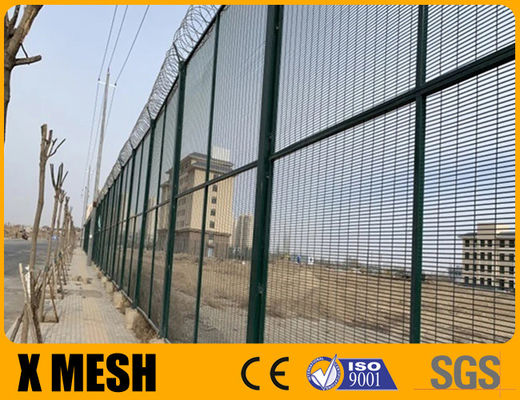 حصار ضد برش با سیم تیغه کنسرتینا 3.5 متری بلند سنگین سوراخ کوچک برای زندان