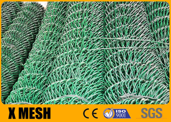 حصار زنجیره ای رول با روکش وینیل سبز ASTM F668