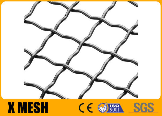 پانل های توری سیمی چین دار فولادی ضد زنگ با طول 3 متر ASTM A853
