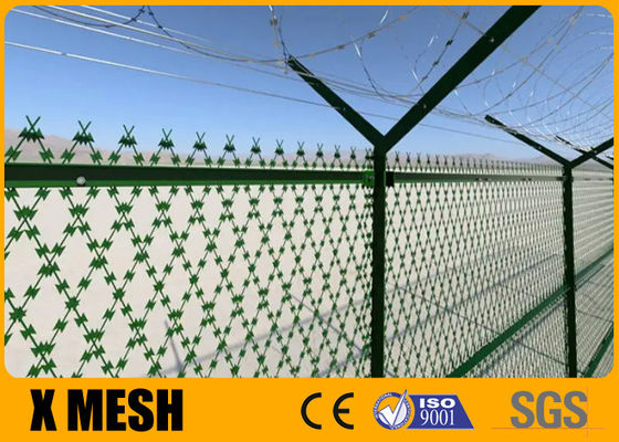 مش سیم تیغ جوشی استاندارد ASTM Bto-22 در فرودگاه ها و پایگاه های نظامی استفاده می شود