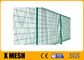 حصار فلزی منحنی 2.1 متر x 2.4 متر با امنیت بالا با رنگ نقره ای