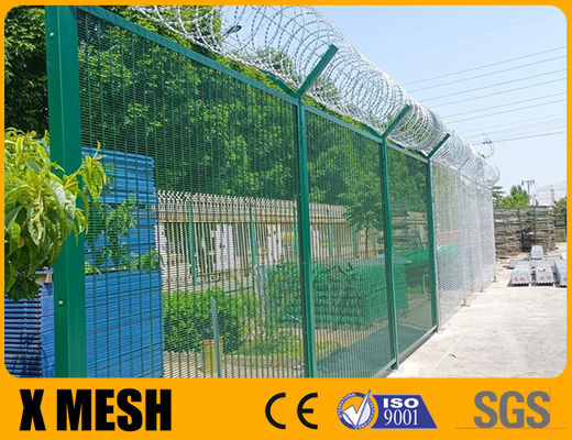 پودر پوشش داده شده امنیت بالا 358 سد بغل با 12.7mm X 76.2mm برای فرودگاه