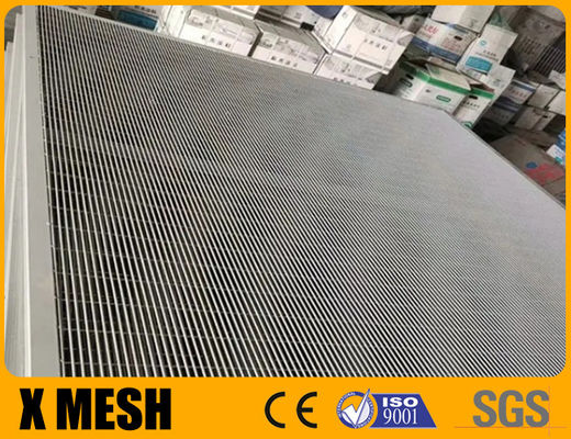 80mm X 100mm مربع پست ضد صعود شبكه حصار رنگ سبز برای میدان تجاری