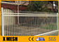 حصار فلزی با پوشش گالوانیزه امنیتی نرده فولادی فرفورژه 96 اینچی