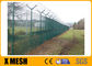 Industrial Metal H 2700mm No Climb Security Fence مقاوم در برابر خوردگی